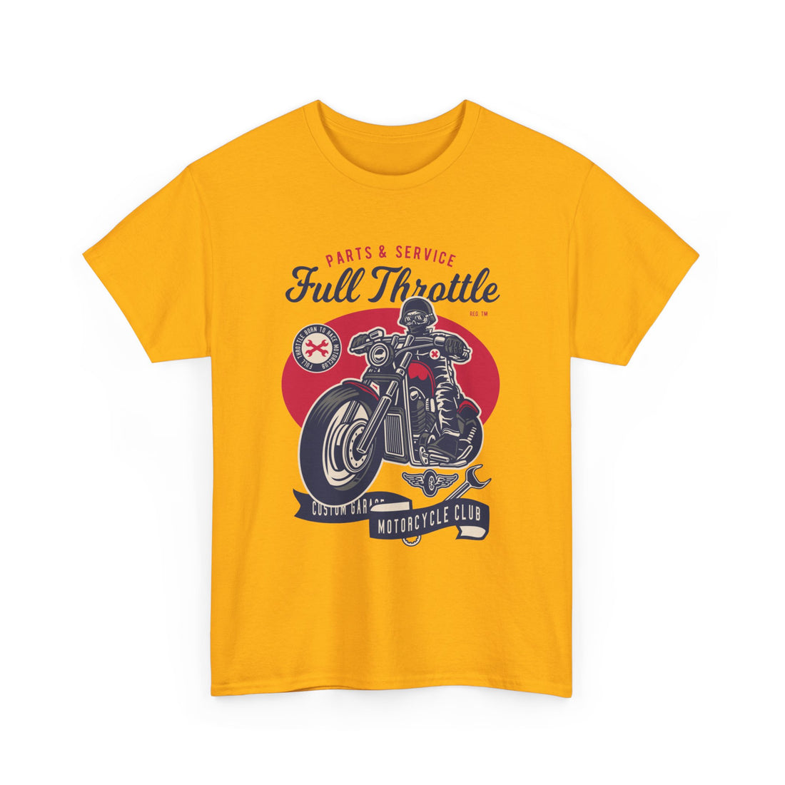 Full Throttle T-Shirt - Graphic T-Shirt from Tee Utopia