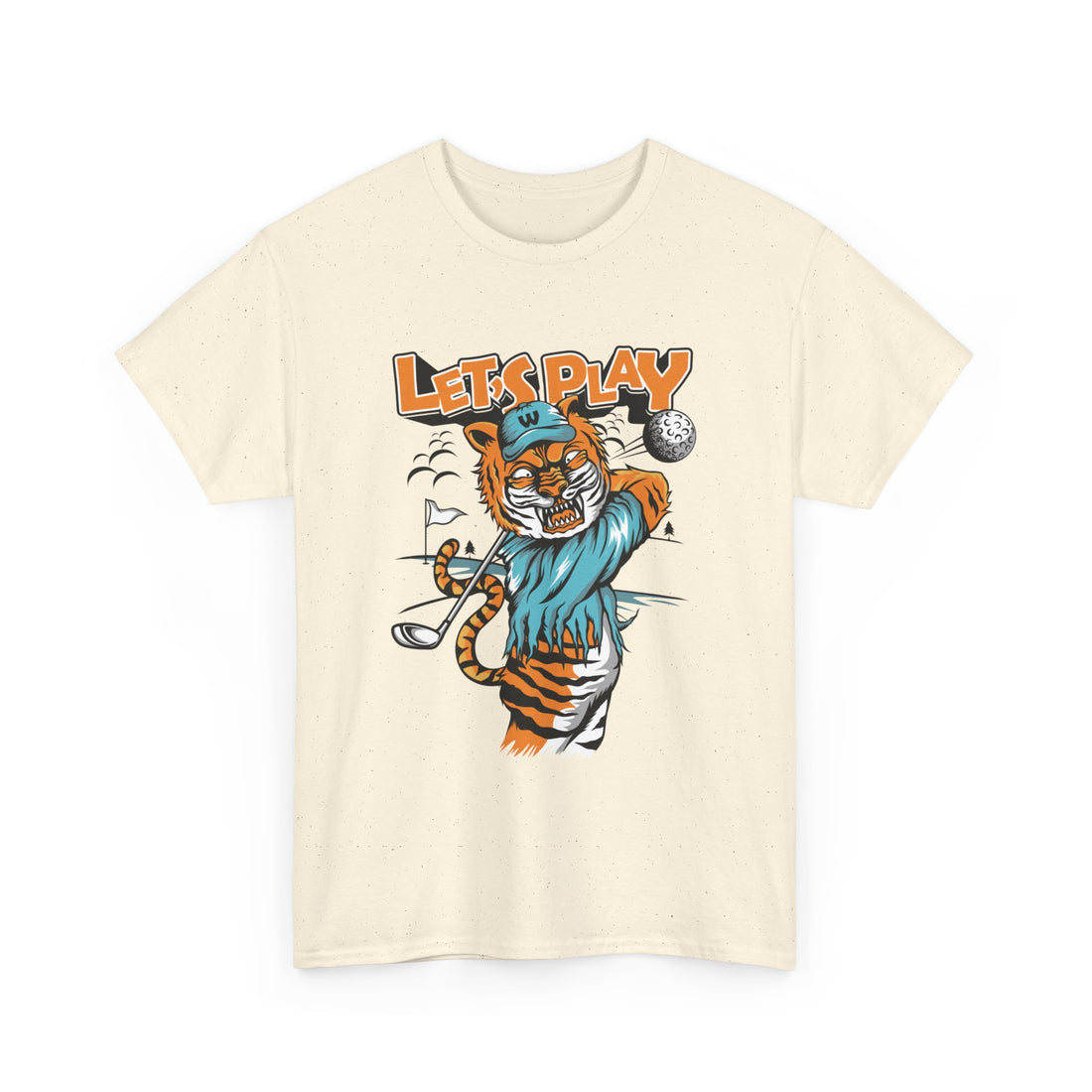 Let's Play Golf T-Shirt - Graphic T-Shirt from Tee Utopia