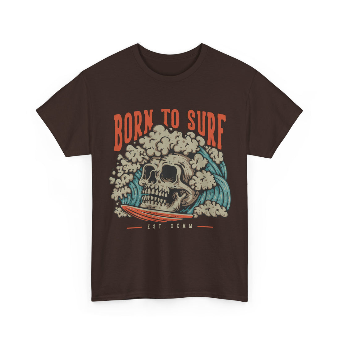 Born To Surf T-Shirt - Graphic T-Shirt from Tee Utopia