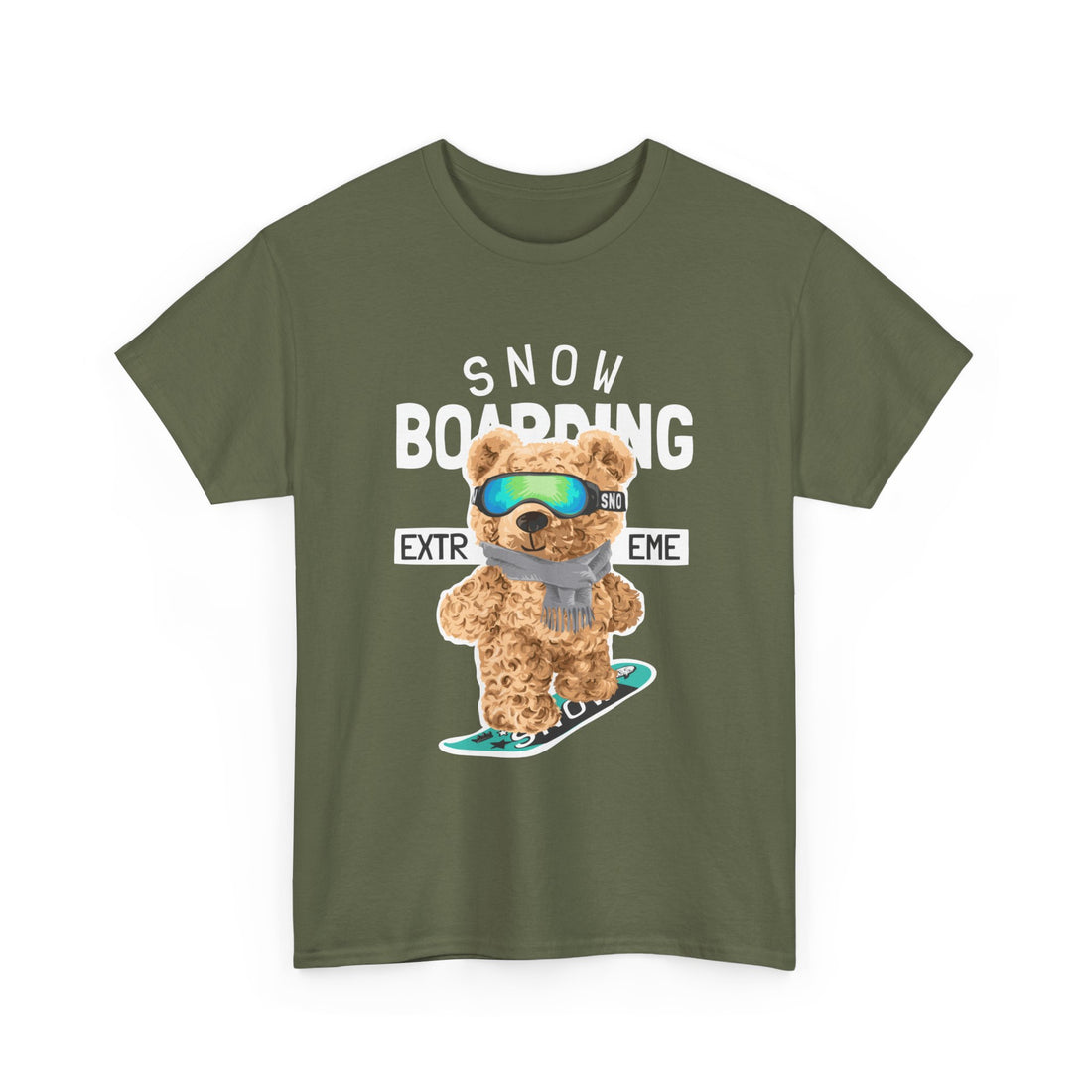 Snow Boarding Extreme T-Shirt - Graphic T-Shirt from Tee Utopia