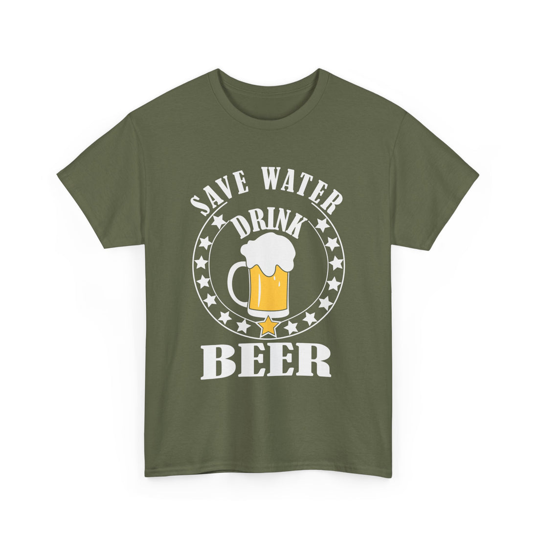 Save Water Drink Beer  T-Shirt - Graphic T-Shirt from Tee Utopia
