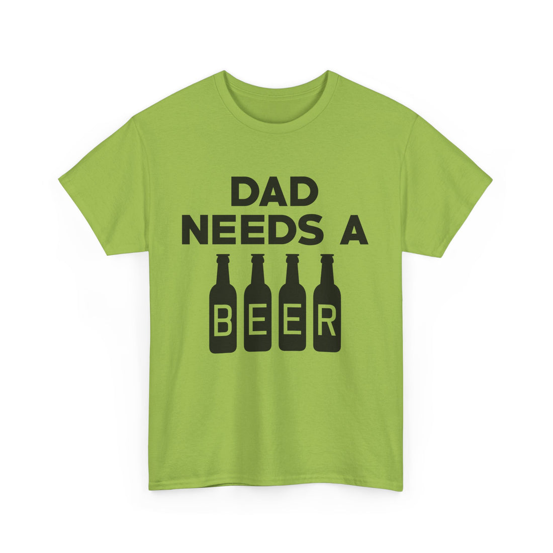 Dad Needs a Beer T-Shirt - Graphic T-Shirt from Tee Utopia