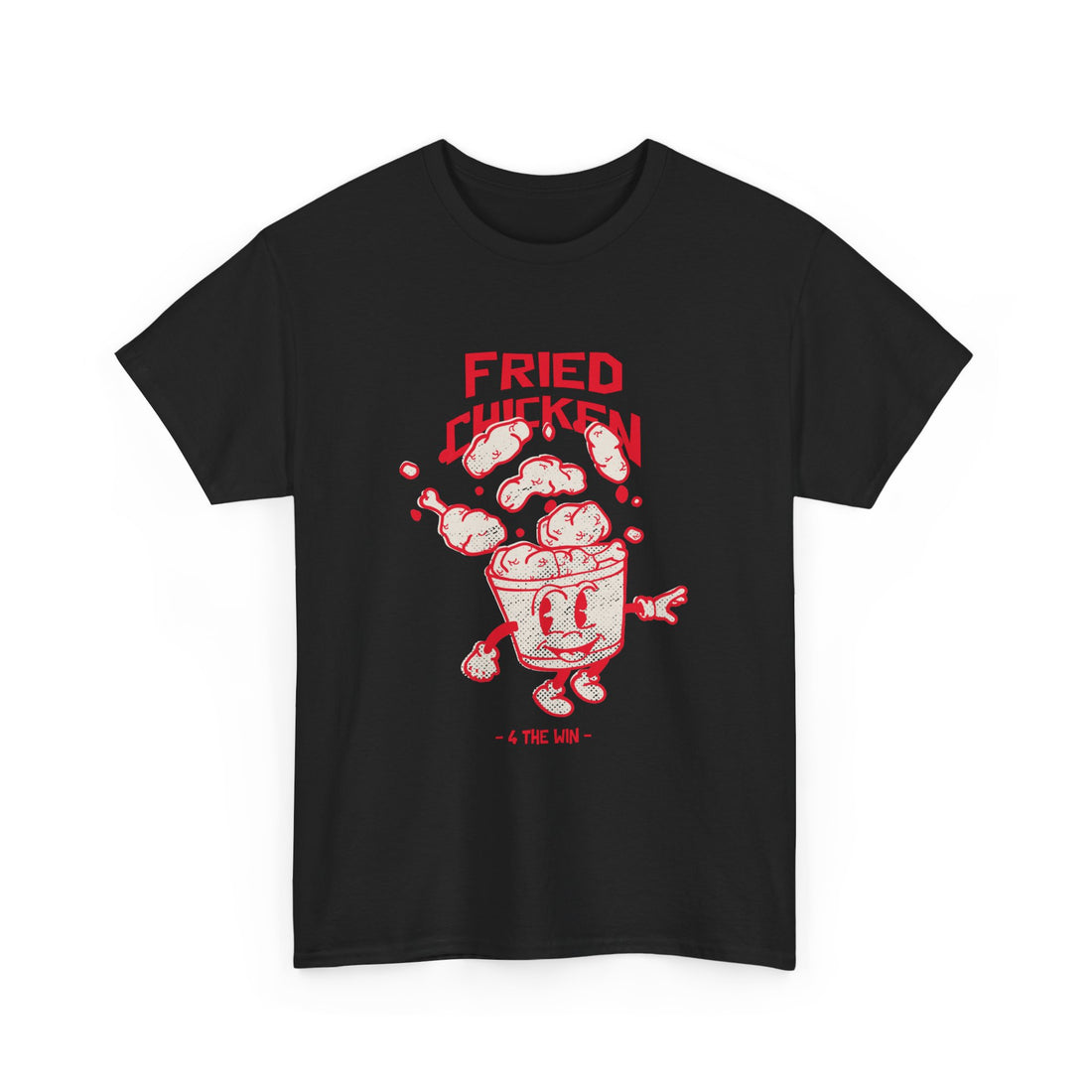 Fried Chicken 4 The Win T-Shirt - Graphic T-Shirt from Tee Utopia