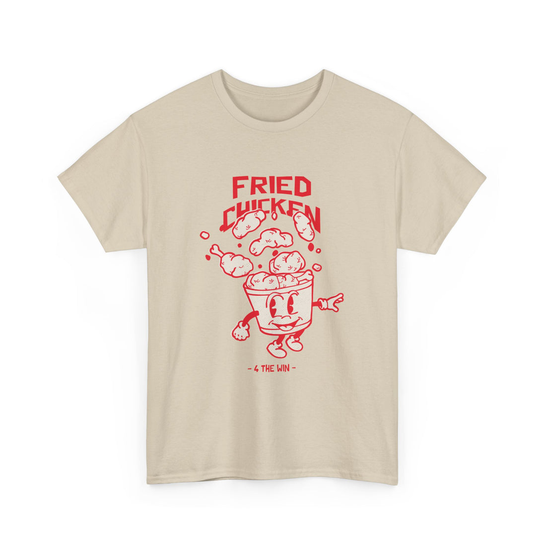 Fried Chicken 4 The Win T-Shirt - Graphic T-Shirt from Tee Utopia