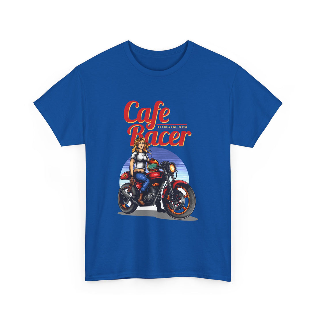 Two Wheels Move The Soul T-Shirt - Graphic T-Shirt from Tee Utopia