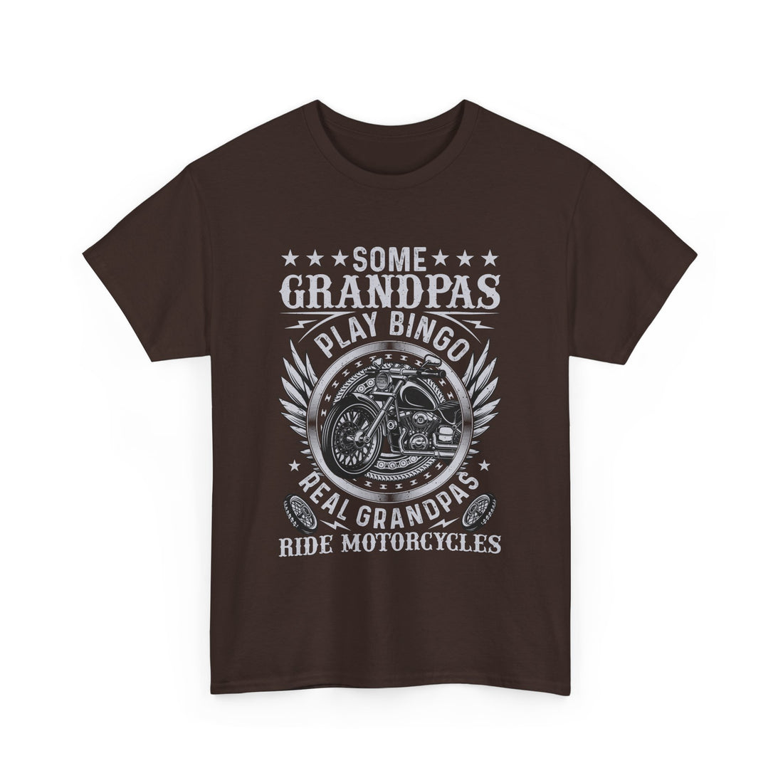 Real Grandpas Ride T-Shirt - Graphic T-Shirt from Tee Utopia