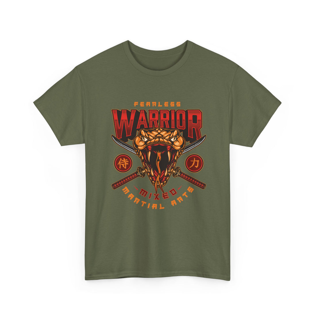 Fearless Warrior T-Shirt - Graphic T-Shirt from Tee Utopia