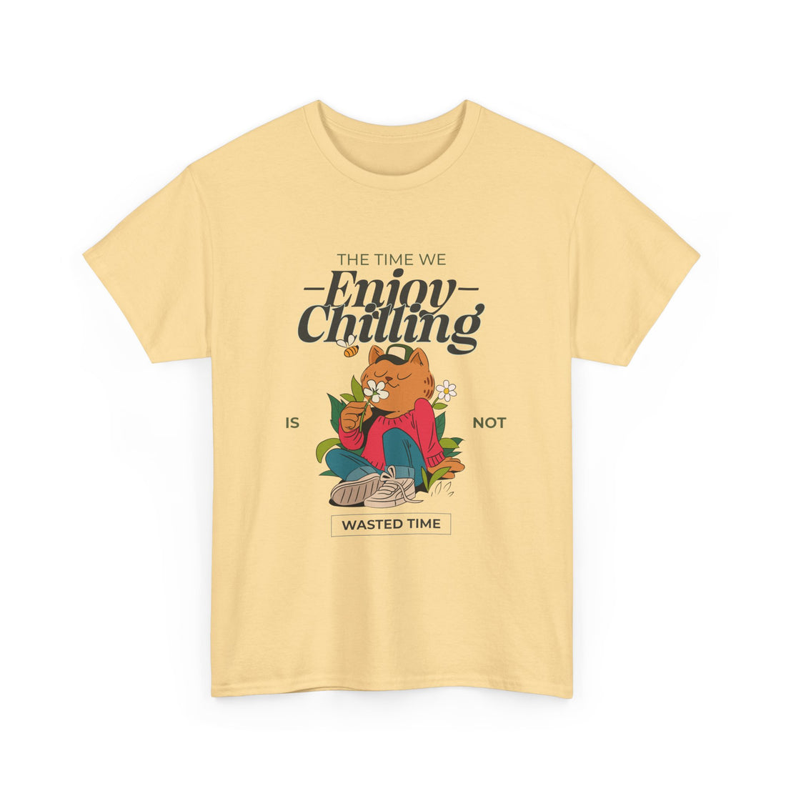 Enjoy Chilling T-Shirt - Graphic T-Shirt from Tee Utopia