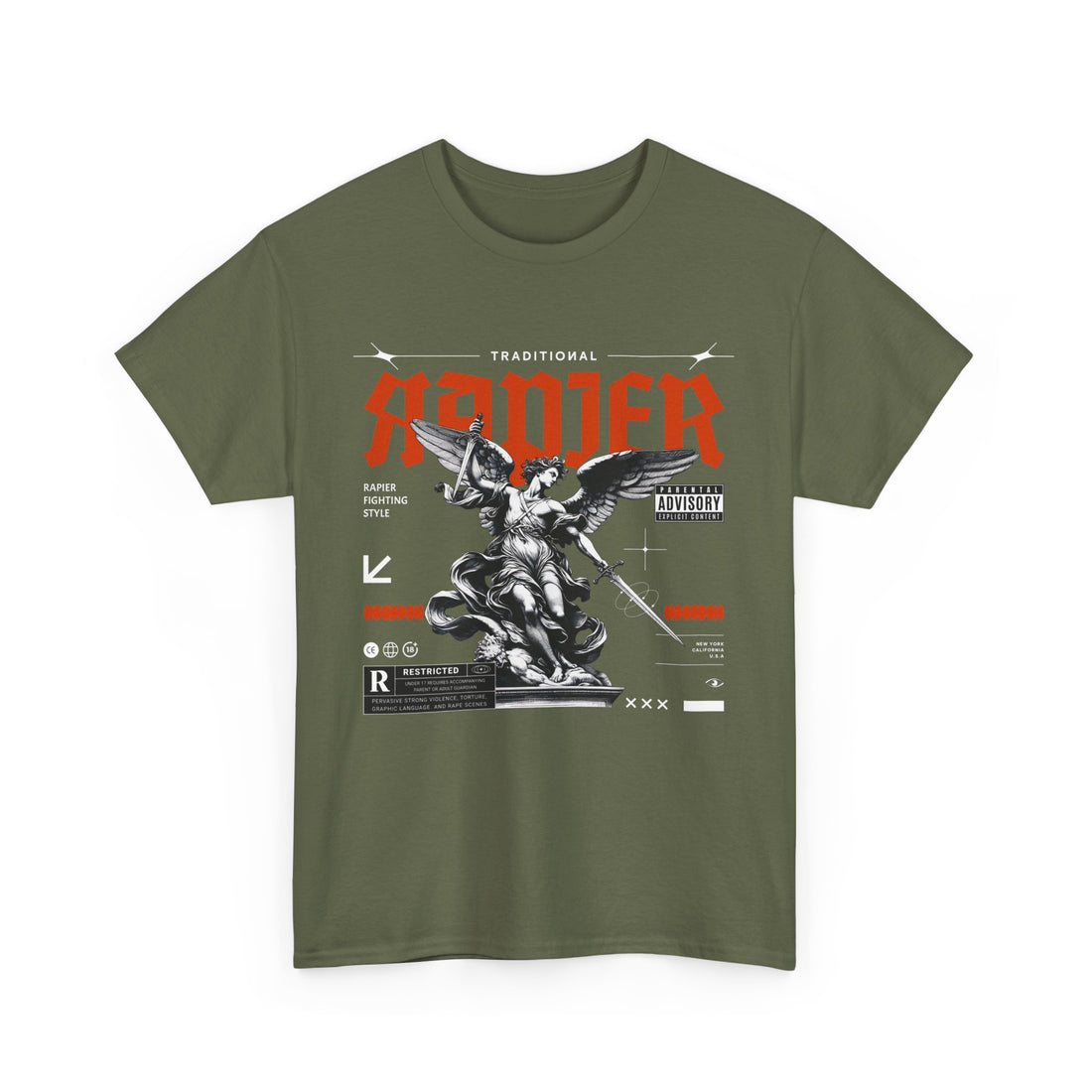 Rapier T-Shirt - Graphic T-Shirt from Tee Utopia