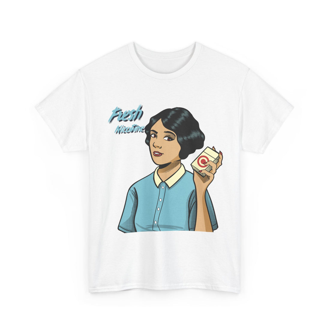 Fresh Nicotine T-Shirt - Graphic T-Shirt from Tee Utopia
