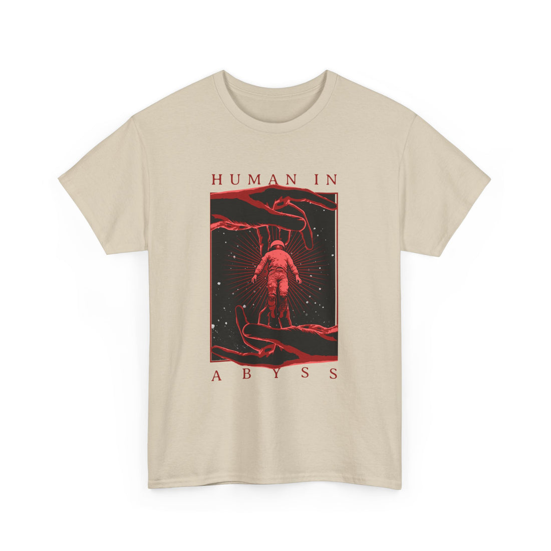 Human in Abyss T-Shirt - Graphic T-Shirt from Tee Utopia