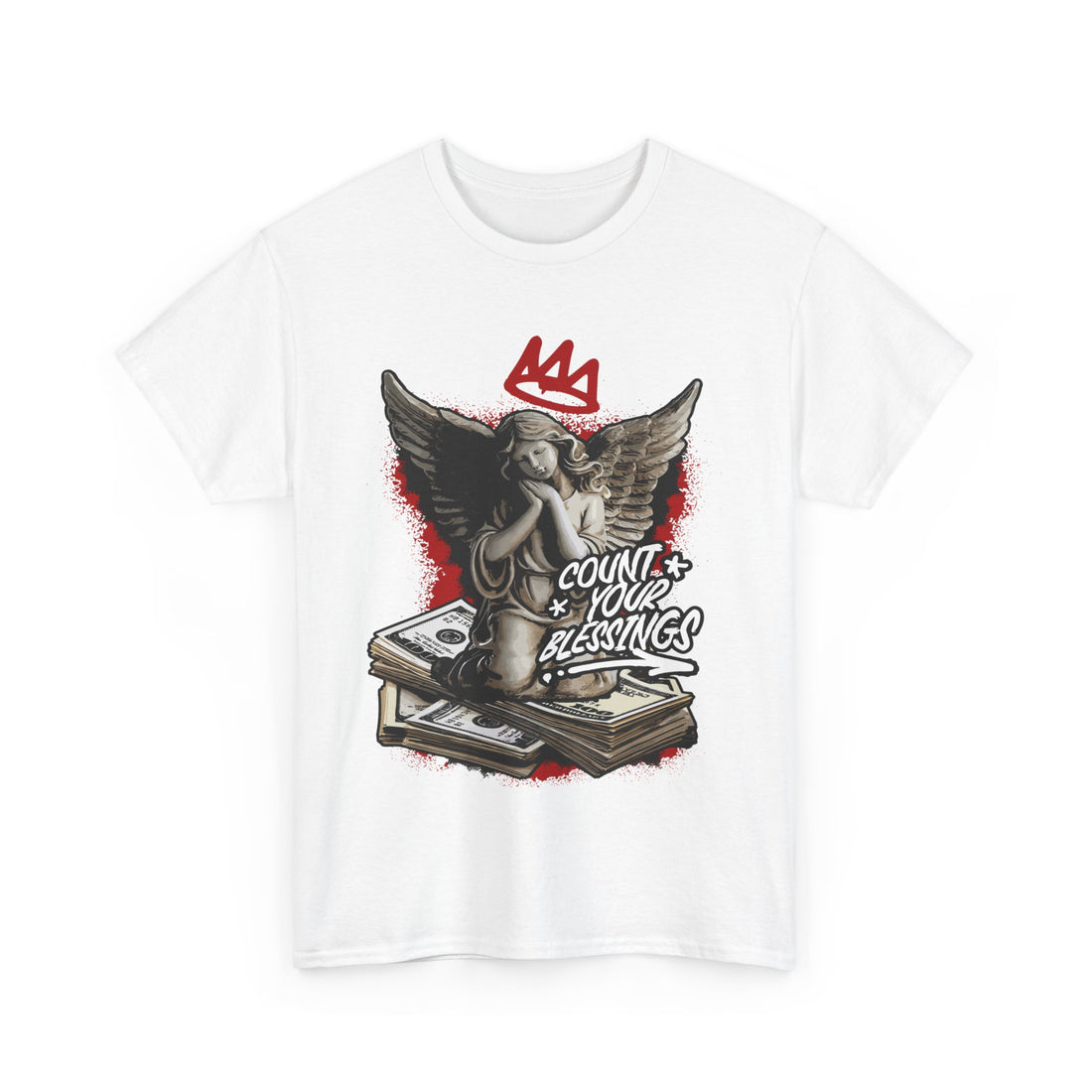 Count Your Blessings T-Shirt - Graphic T-Shirt from Tee Utopia