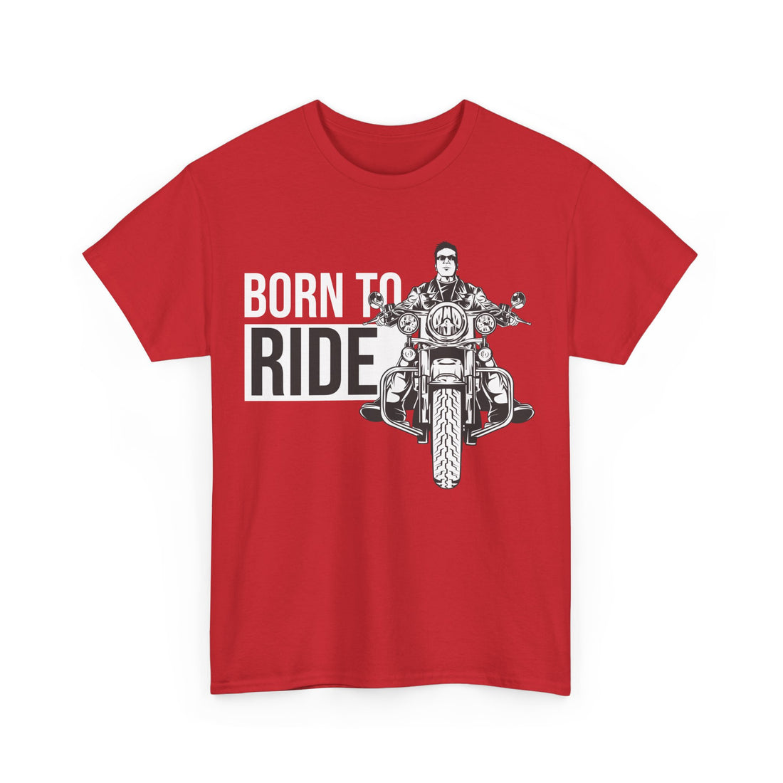 Born To Ride Biker T-Shirt - Graphic T-Shirt from Tee Utopia