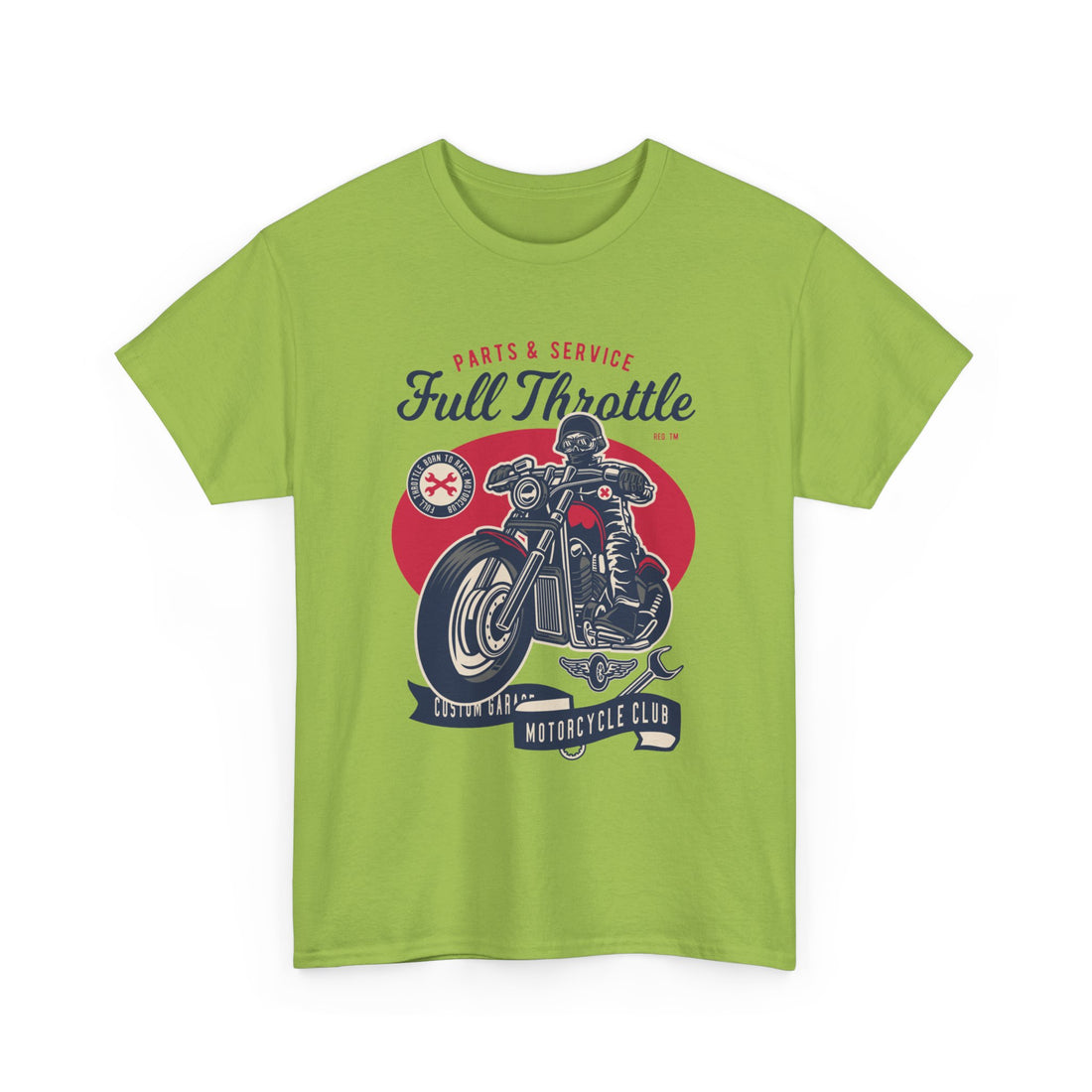 Full Throttle T-Shirt - Graphic T-Shirt from Tee Utopia