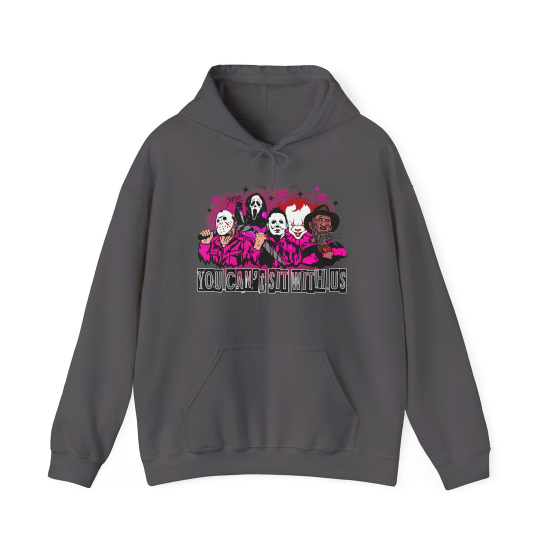 You Can't Sit With Us Hoodie - Graphic Hoodie from Tee Utopia