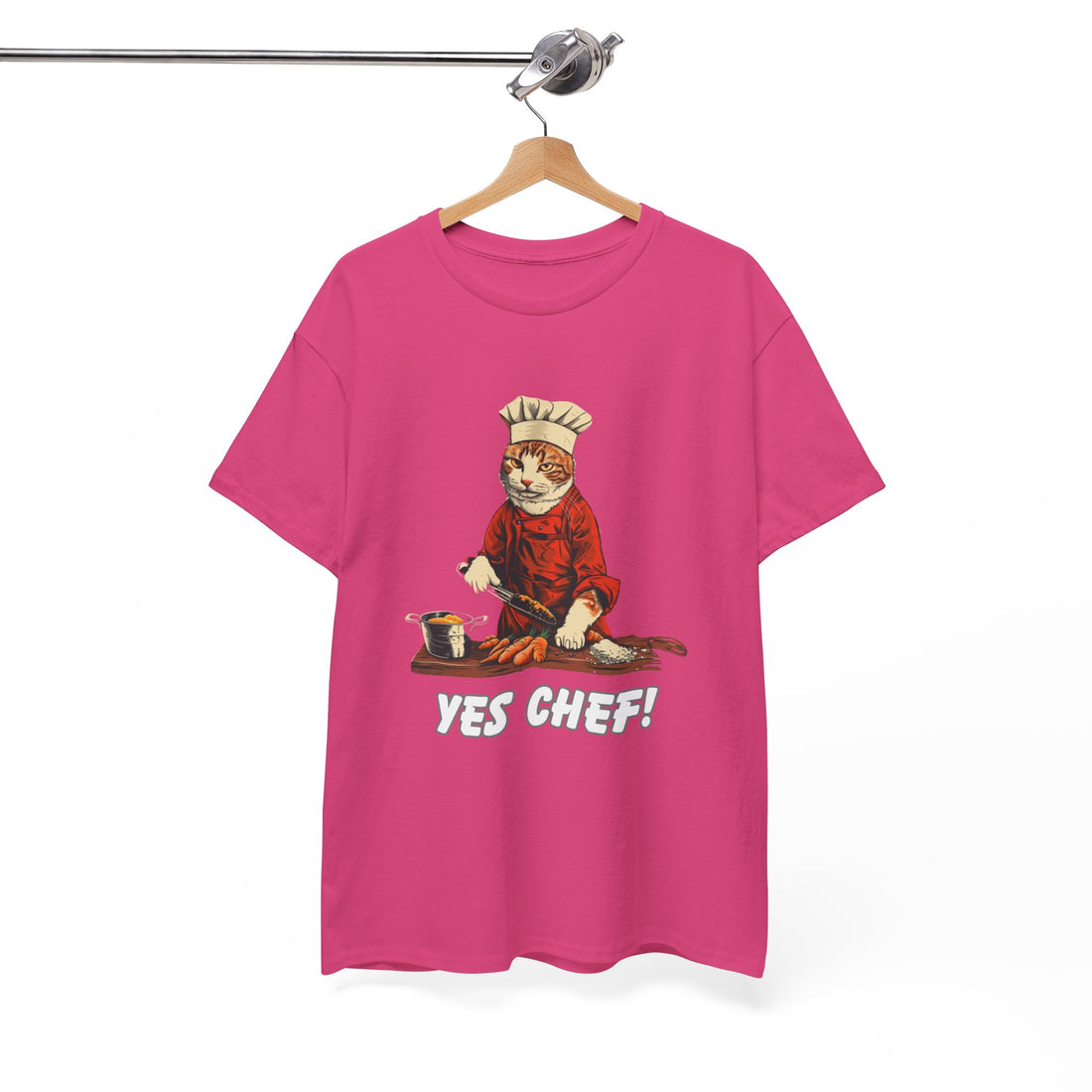 Yes Chef! T-Shirt - Graphic T-Shirt from Tee Utopia