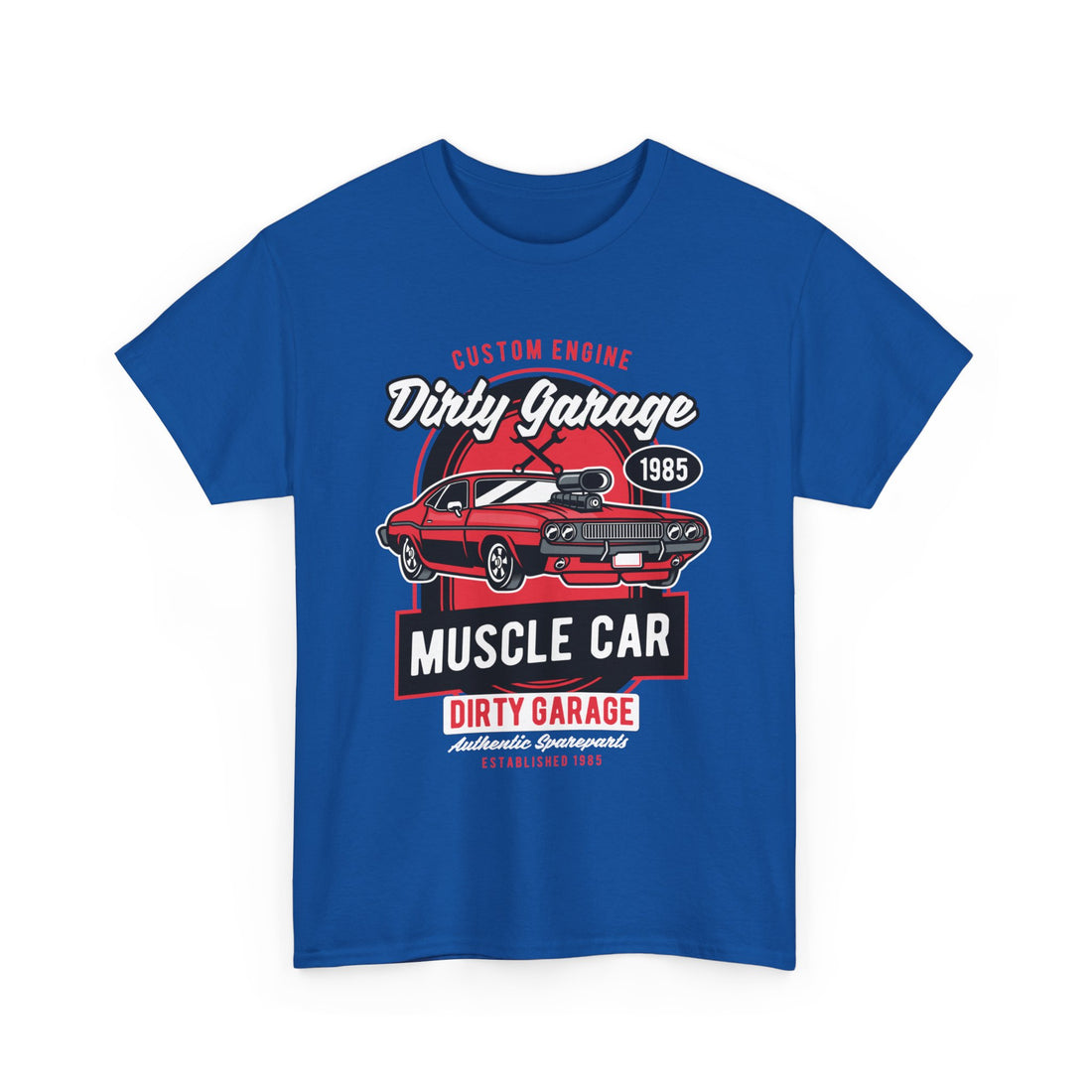 Dirty Garage T-Shirt - Graphic T-Shirt from Tee Utopia