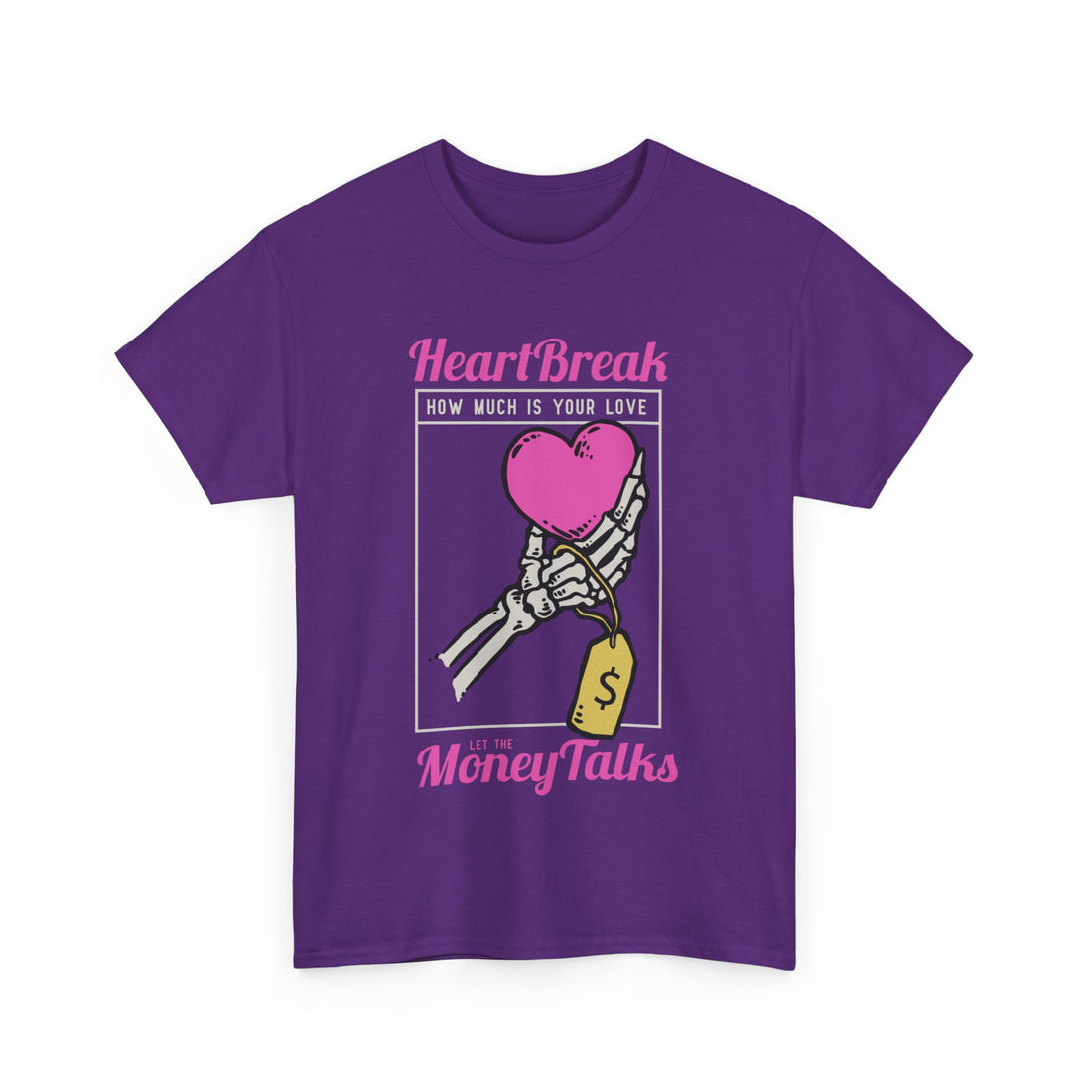 Heart Break T-Shirt - Graphic T-Shirt from Tee Utopia
