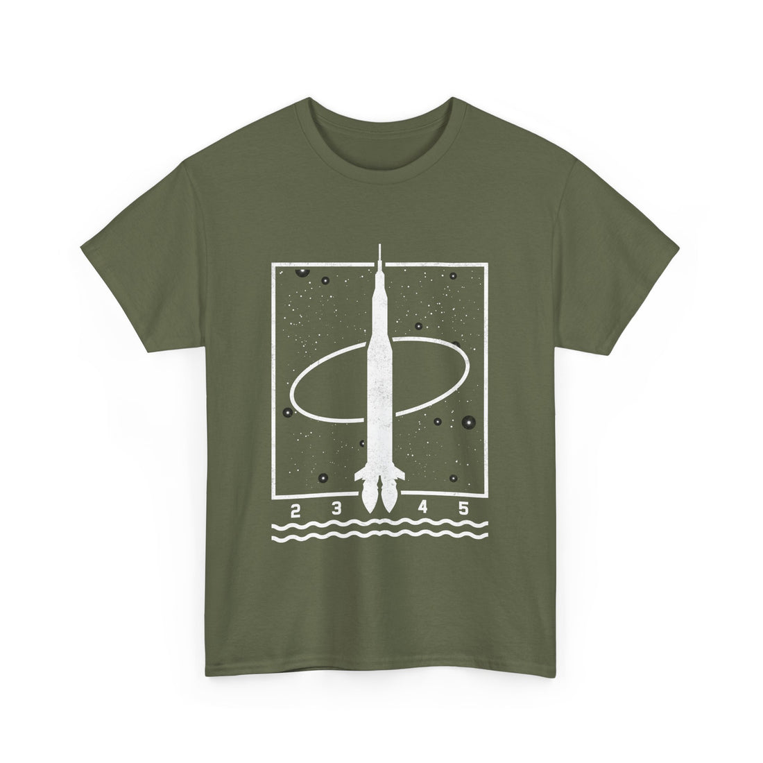 2345 Rocket T-Shirt - Graphic T-Shirt from Tee Utopia