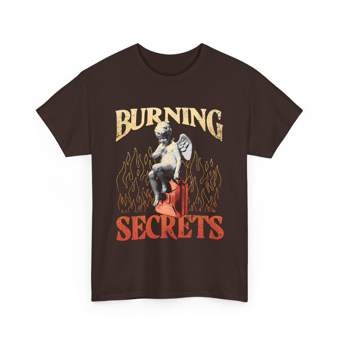 Burning Secrets T-Shirt - Graphic T-Shirt from Tee Utopia