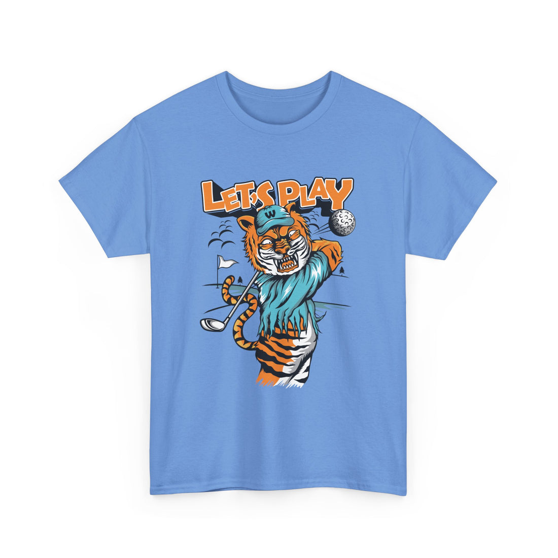 Let's Play Golf T-Shirt - Graphic T-Shirt from Tee Utopia