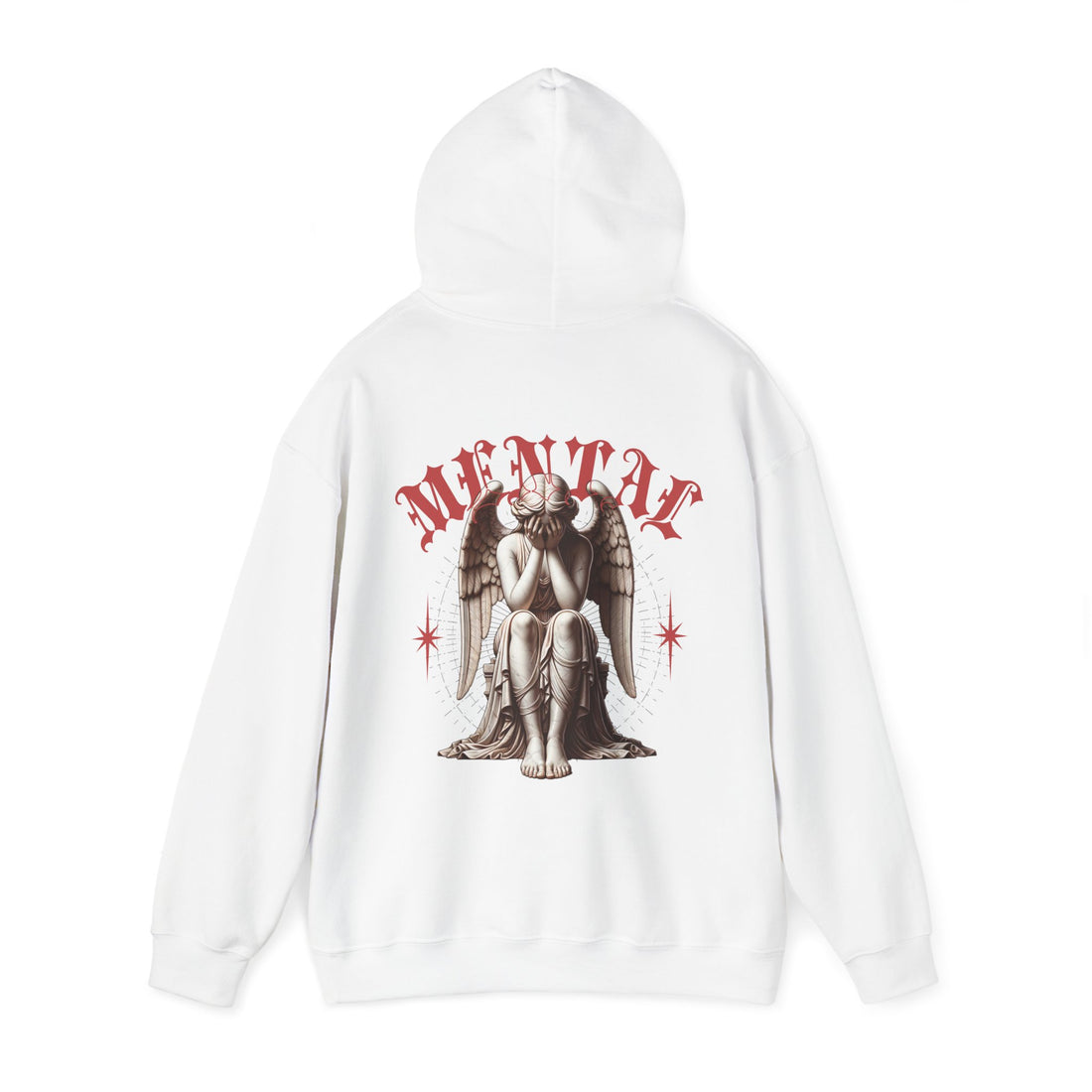 Mental Front and Back Hoodie - Graphic Hoodie from Tee Utopia