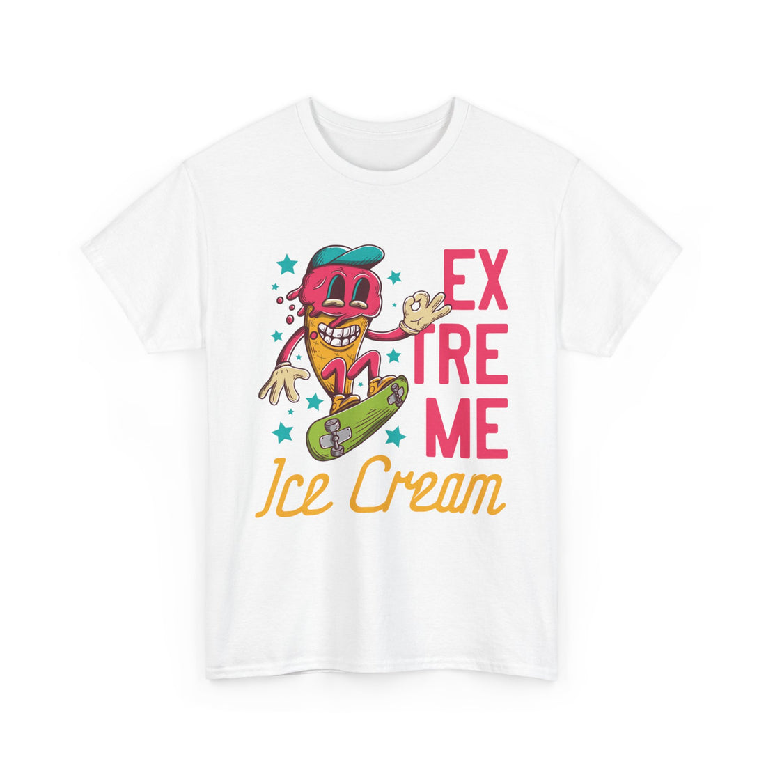 Extreme Ice Cream T-Shirt - Graphic T-Shirt from Tee Utopia