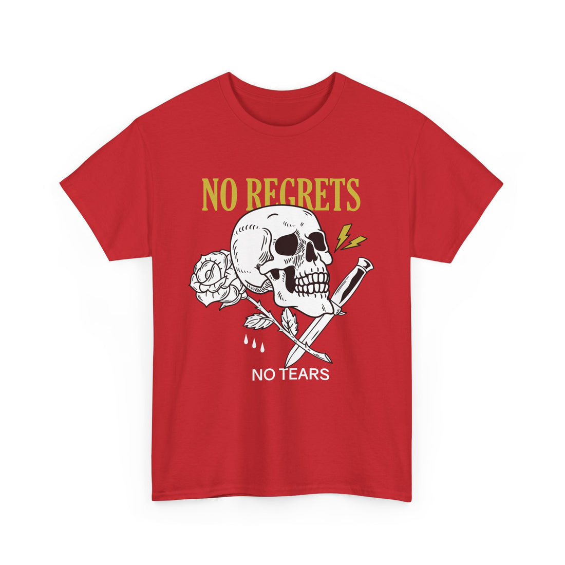No Regrets T-Shirt - Graphic T-Shirt from Tee Utopia