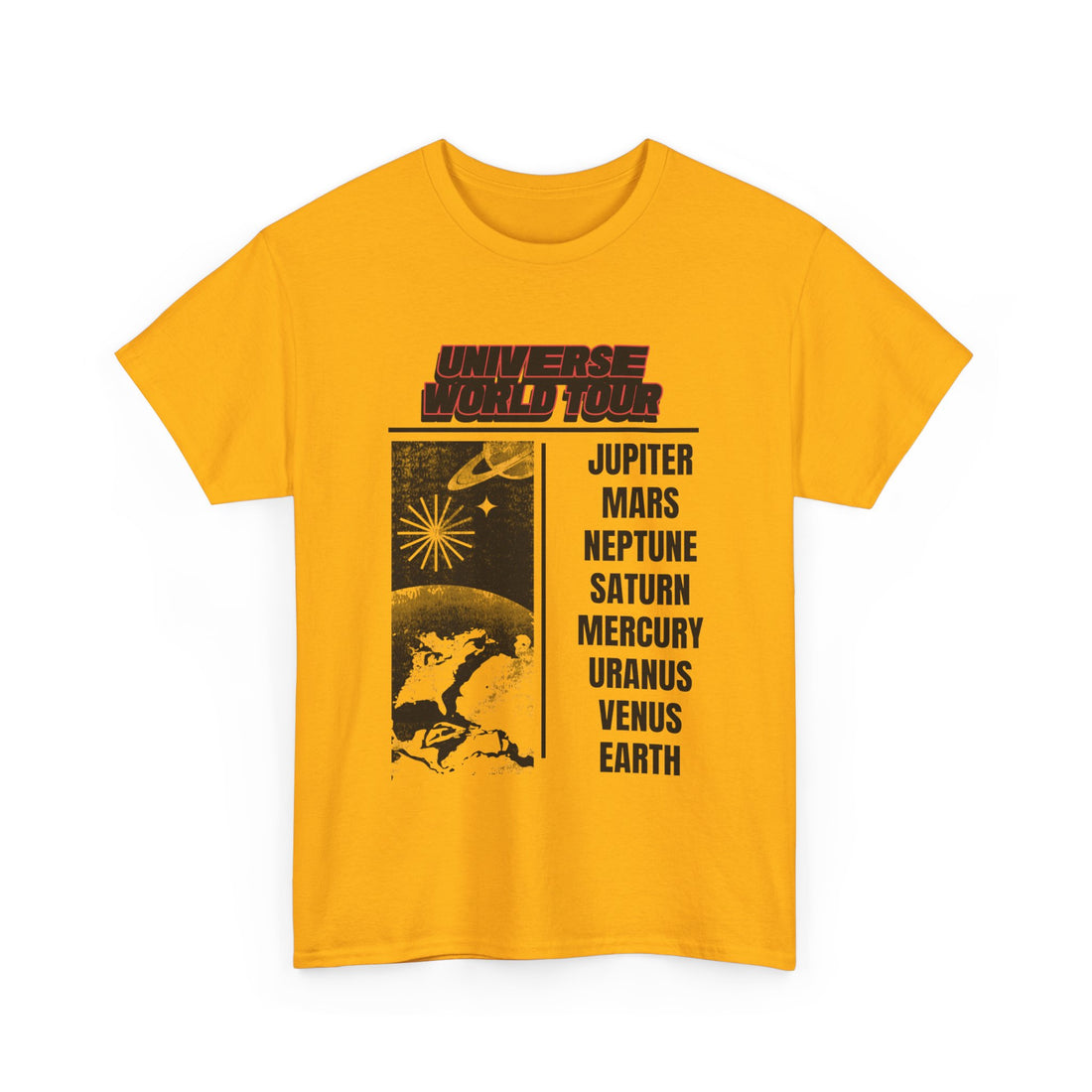 Universe World Tour T-Shirt - Graphic T-Shirt from Tee Utopia