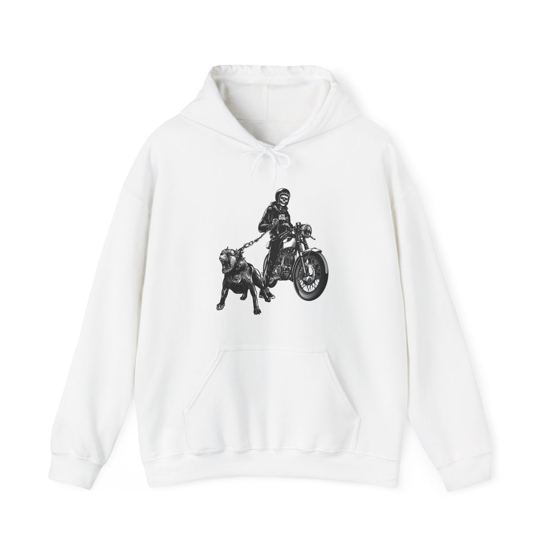Lets Ride! Hoodie - Graphic Hoodie from Tee Utopia