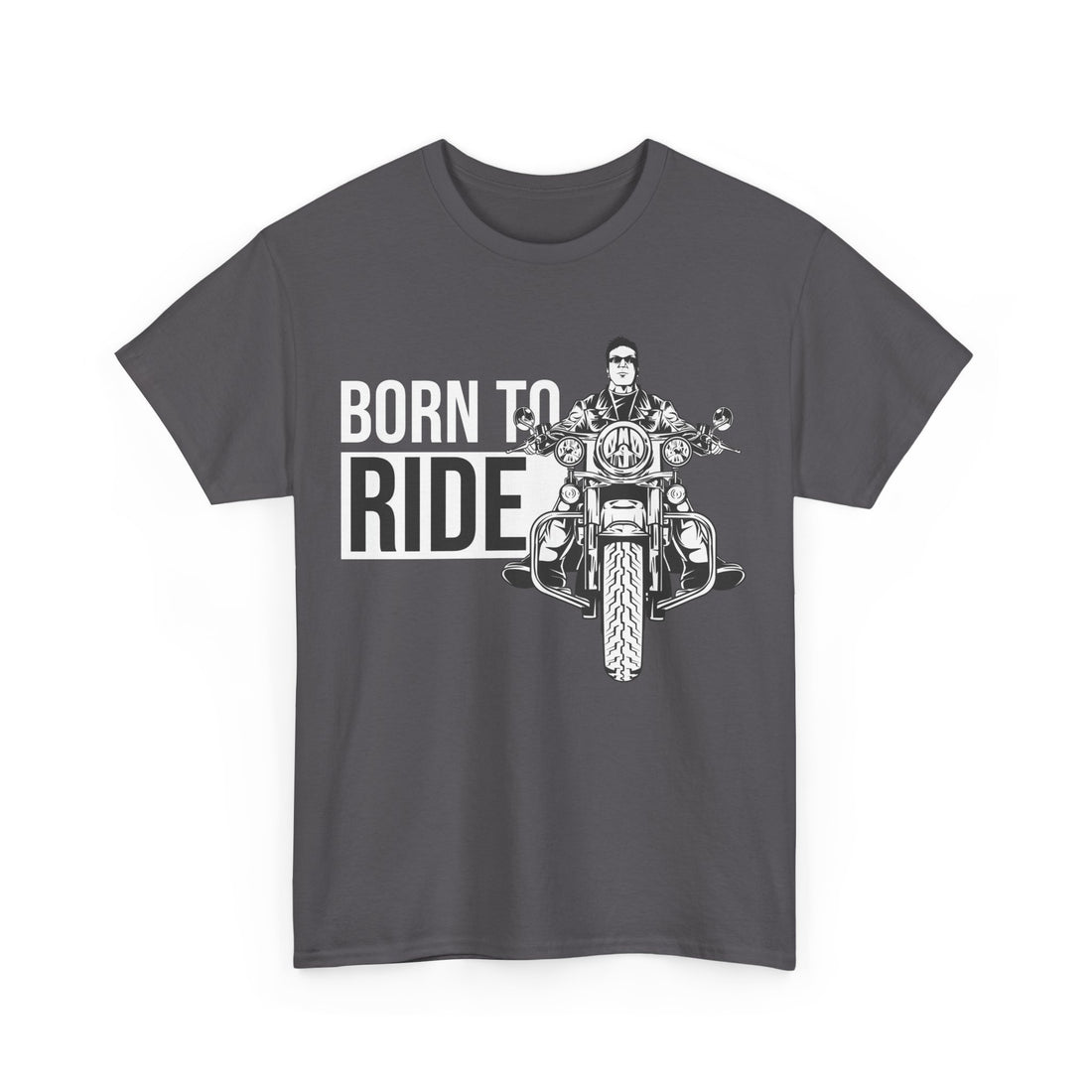 Born To Ride Biker T-Shirt - Graphic T-Shirt from Tee Utopia