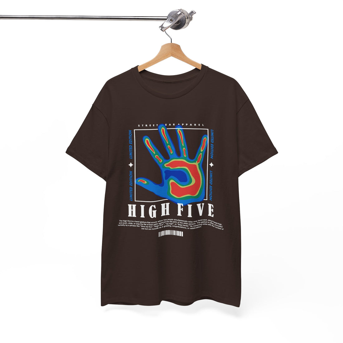 High Five T-Shirt - Graphic T-Shirt from Tee Utopia