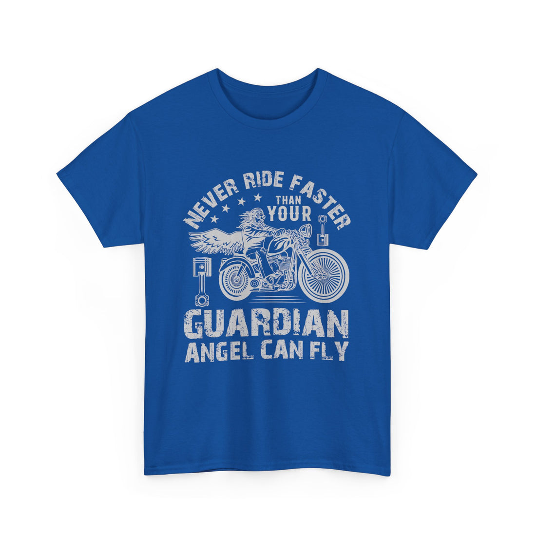 Never Ride Faster T-Shirt - Graphic T-Shirt from Tee Utopia