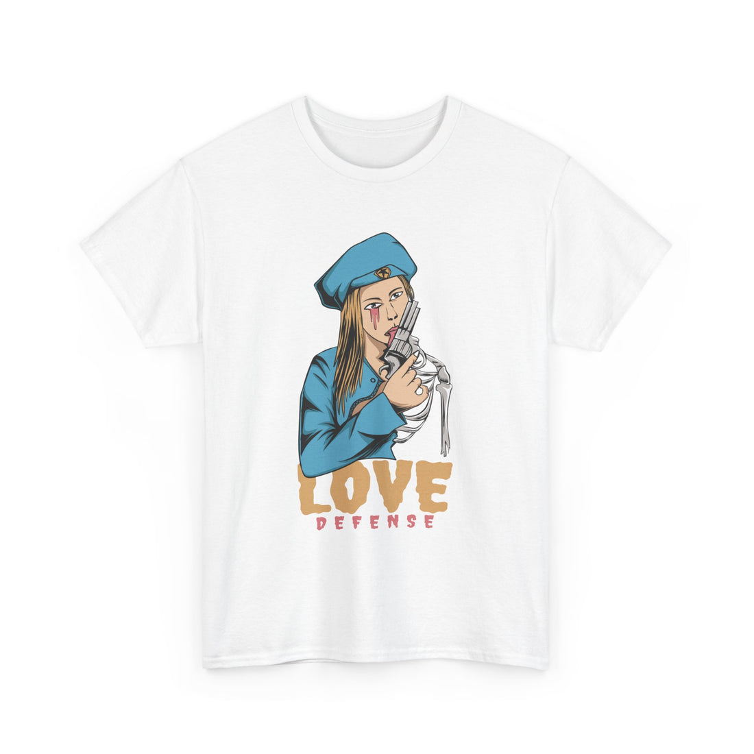 Love Defense T-Shirt - Graphic T-Shirt from Tee Utopia