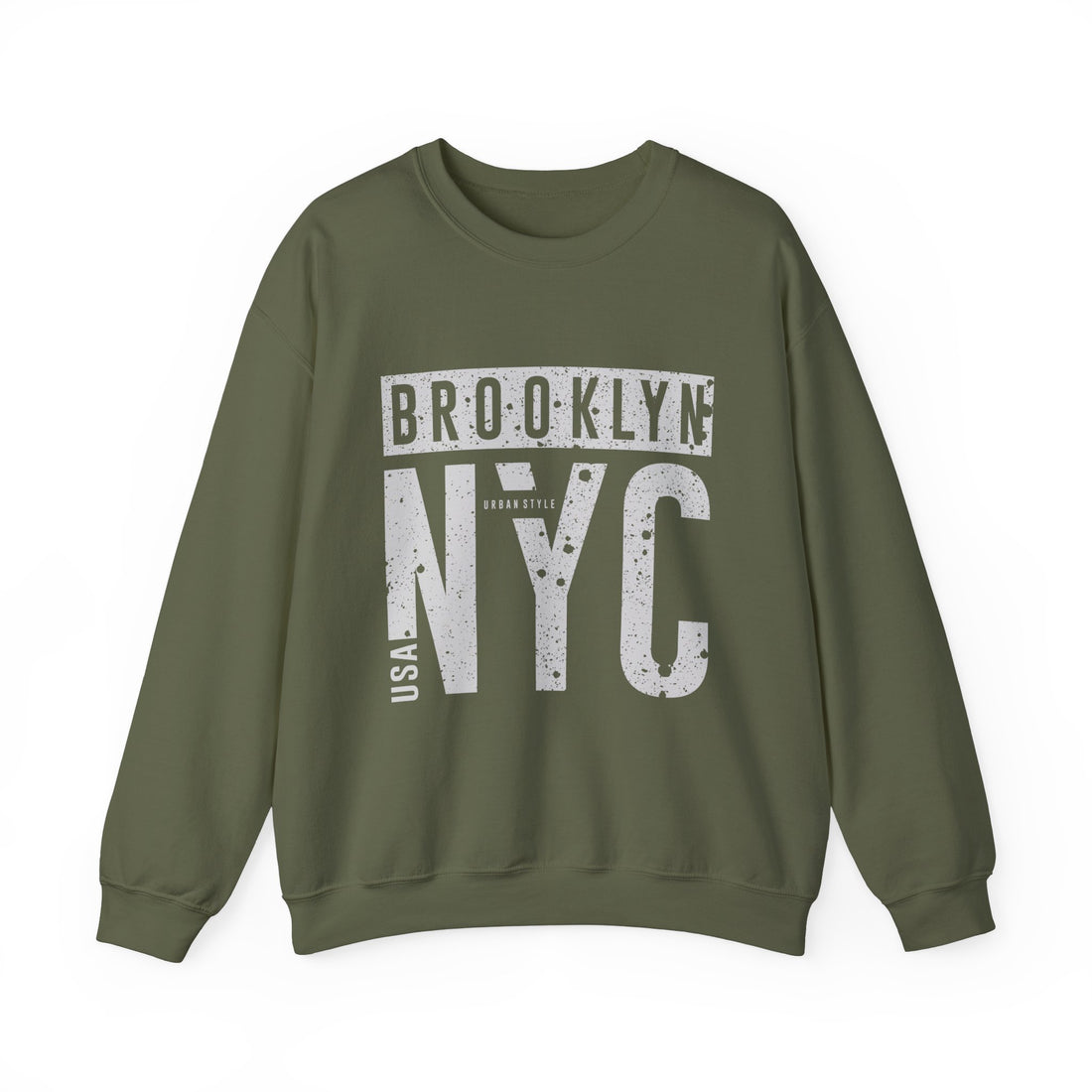 Brooklyn NYC Sweatshirt - Graphic Sweatshirt from Tee Utopia