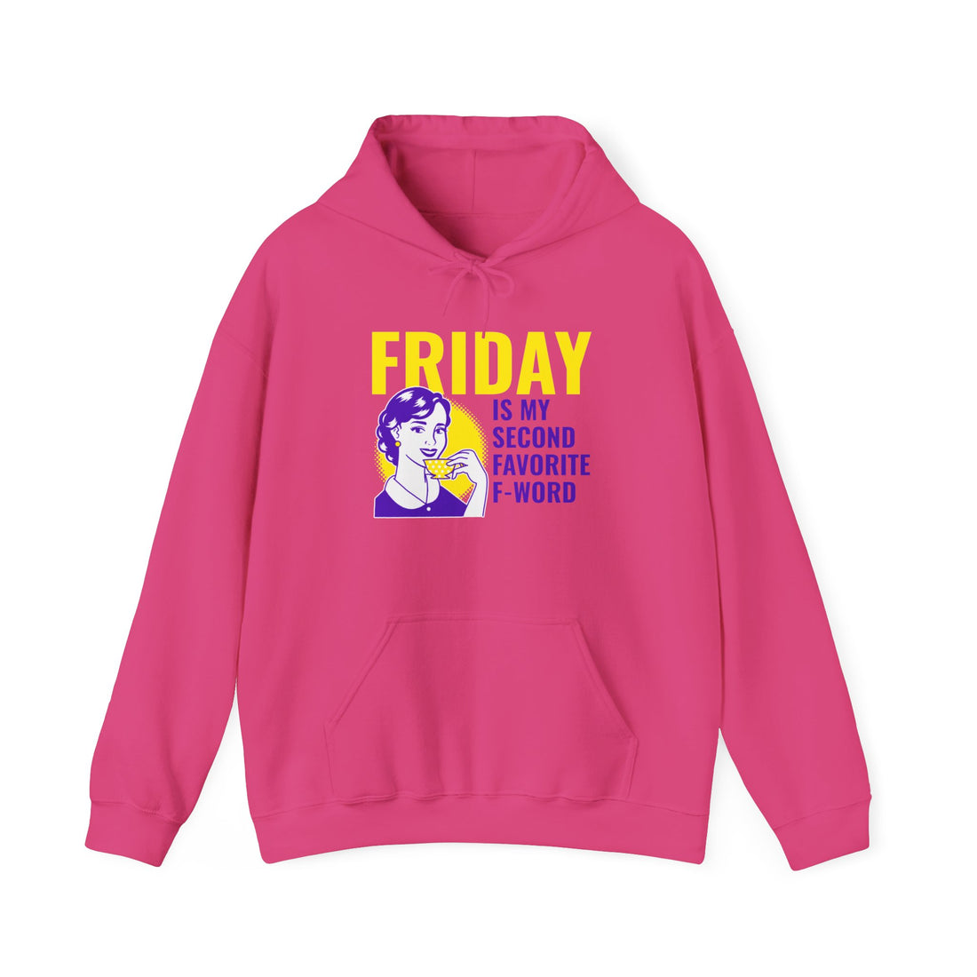 Friday Hoodie - Graphic Hoodie from Tee Utopia