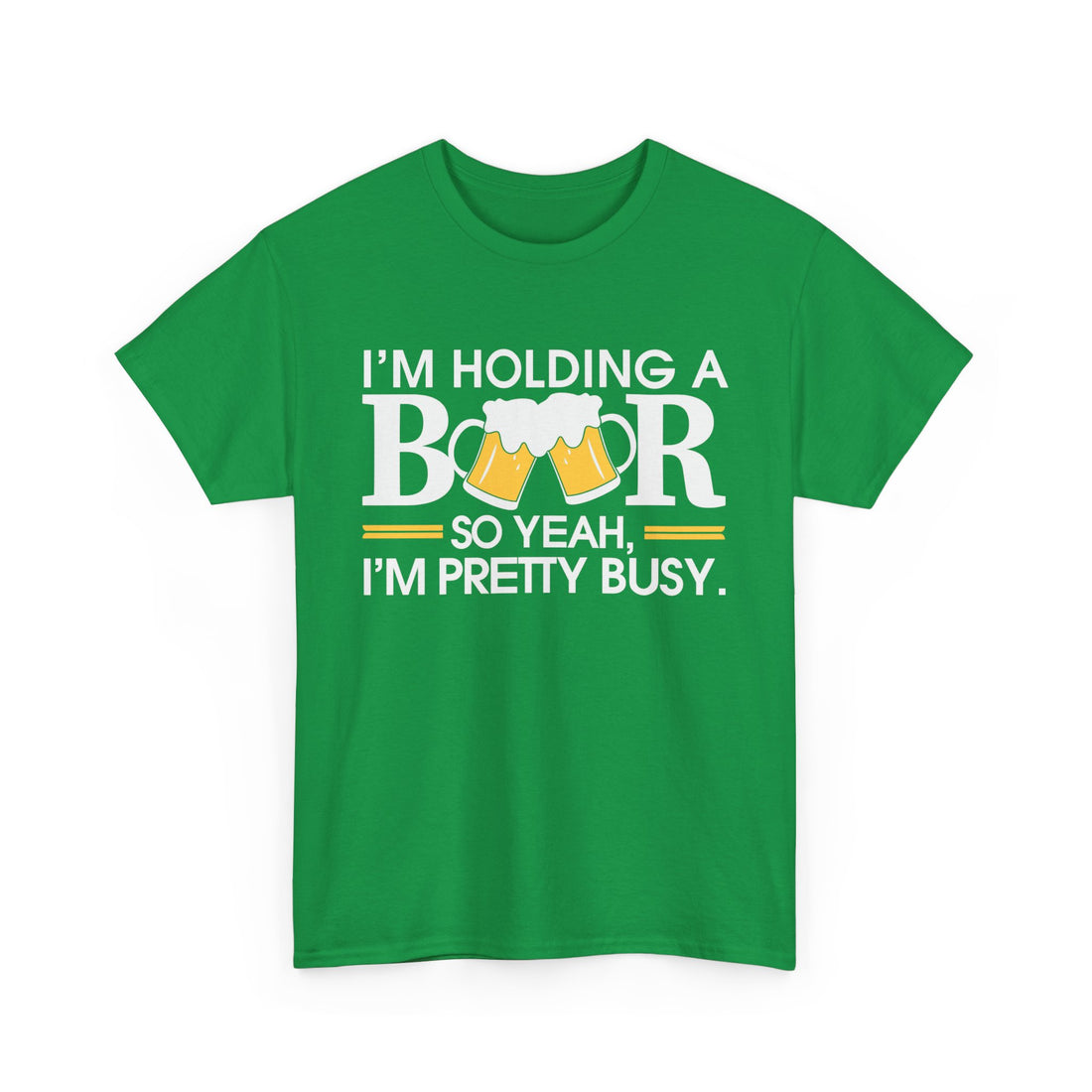 Im Holding a Beer  T-Shirt - Graphic T-Shirt from Tee Utopia