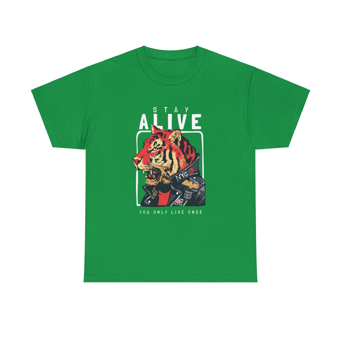 Stay Alive T-Shirt - Graphic T-Shirt from Tee Utopia