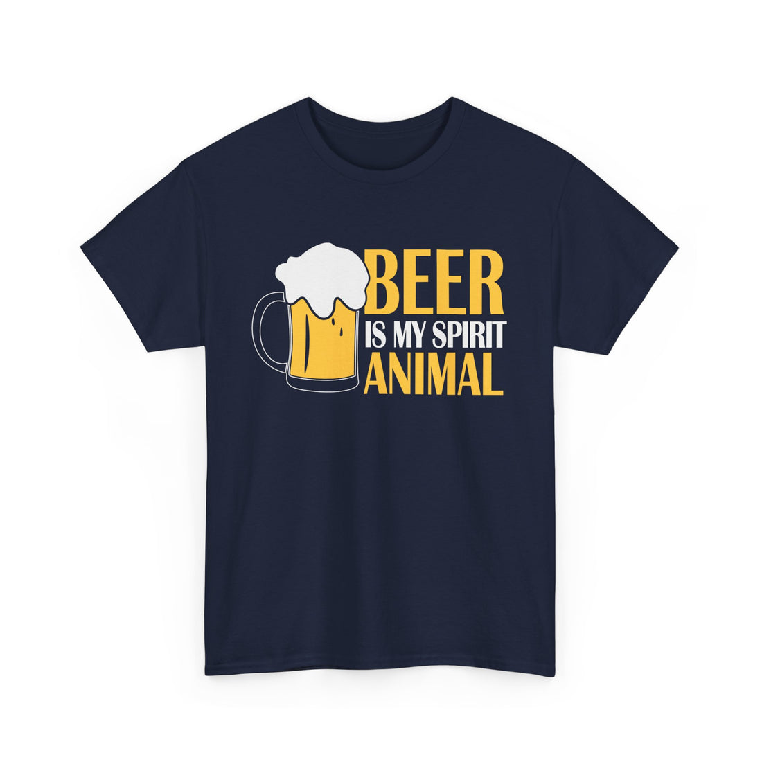 Beer Is My Spirit Animal  T-Shirt - Graphic T-Shirt from Tee Utopia