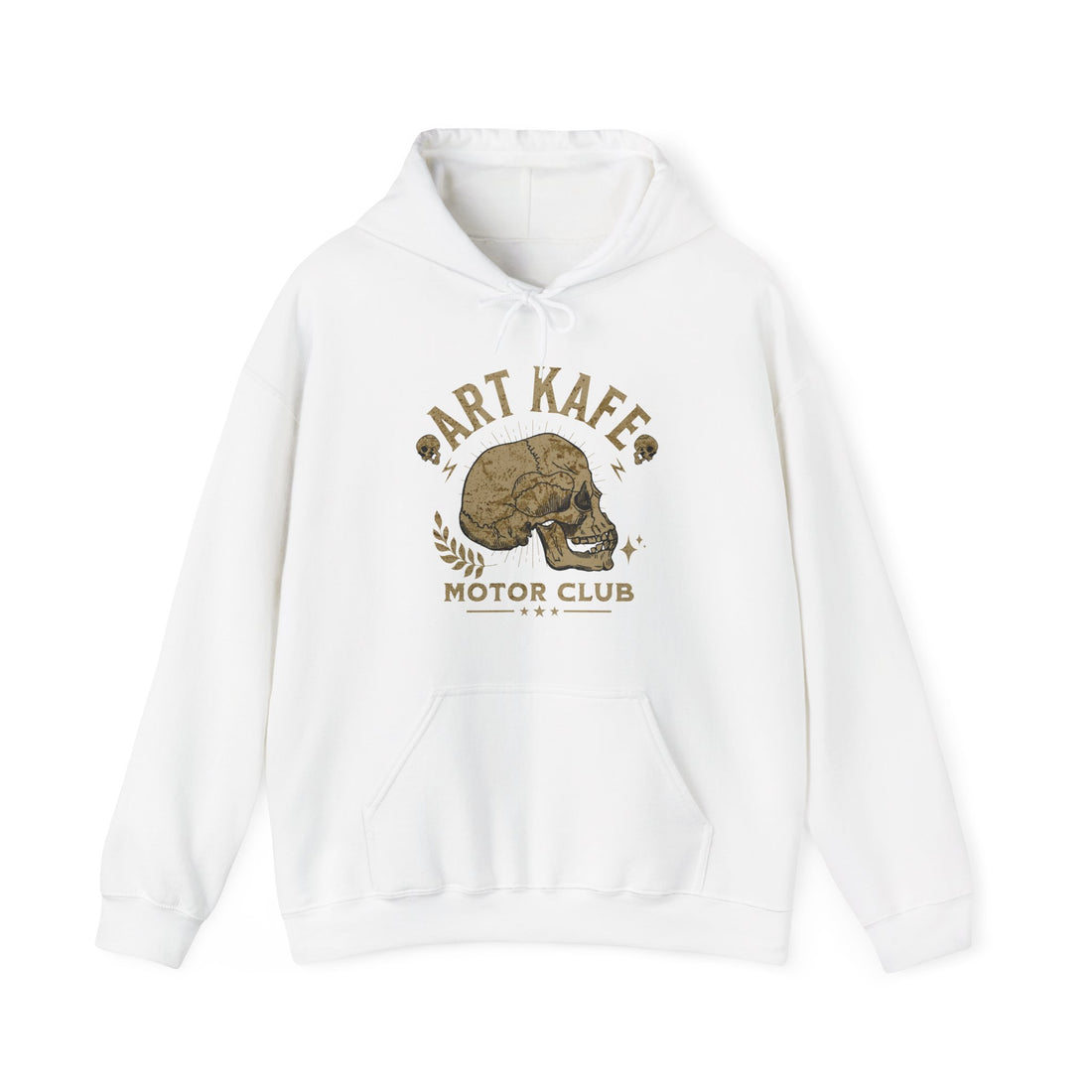 Art Kafe Motor Club Hoodie - Graphic Hoodie from Tee Utopia