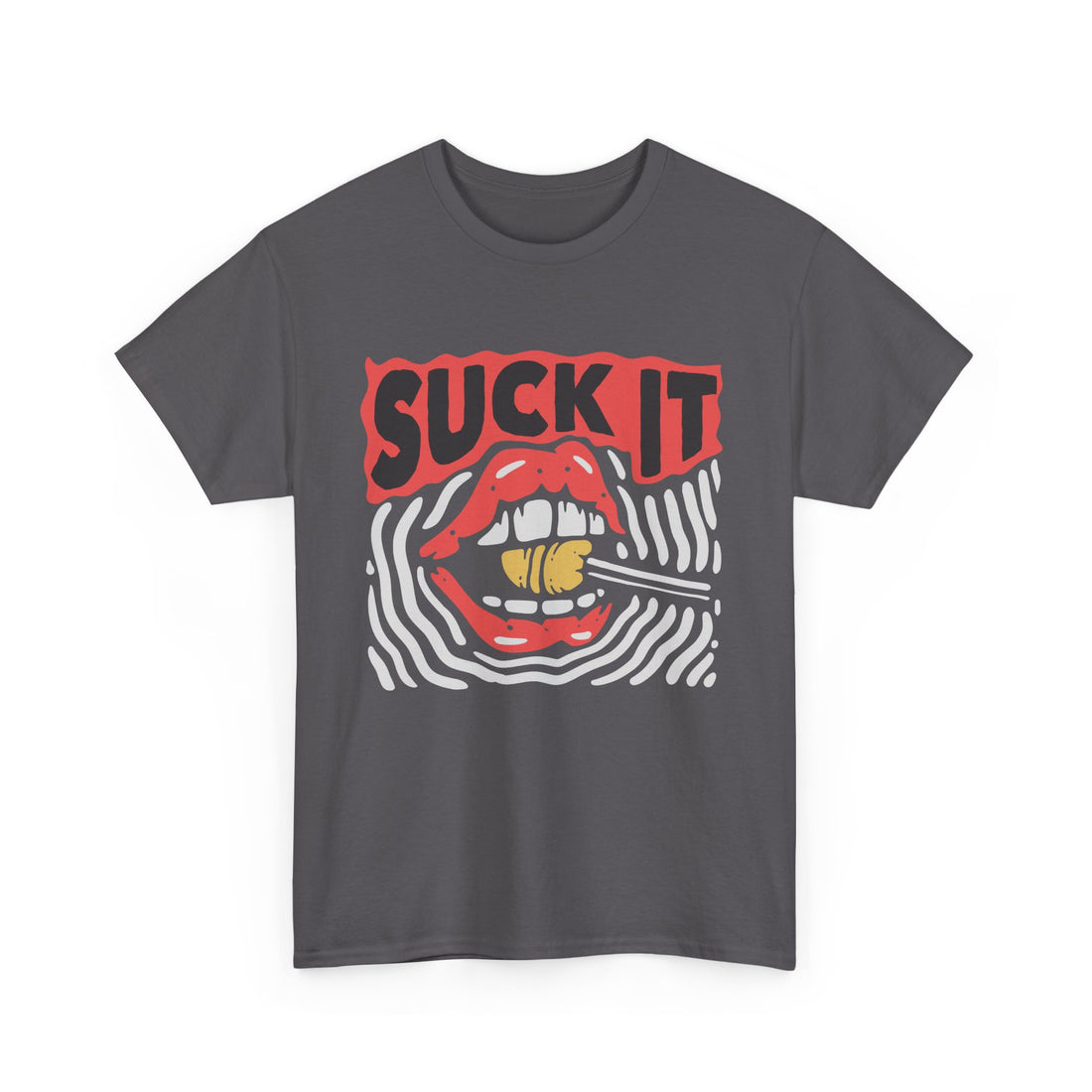 Suck It T-Shirt - Graphic T-Shirt from Tee Utopia