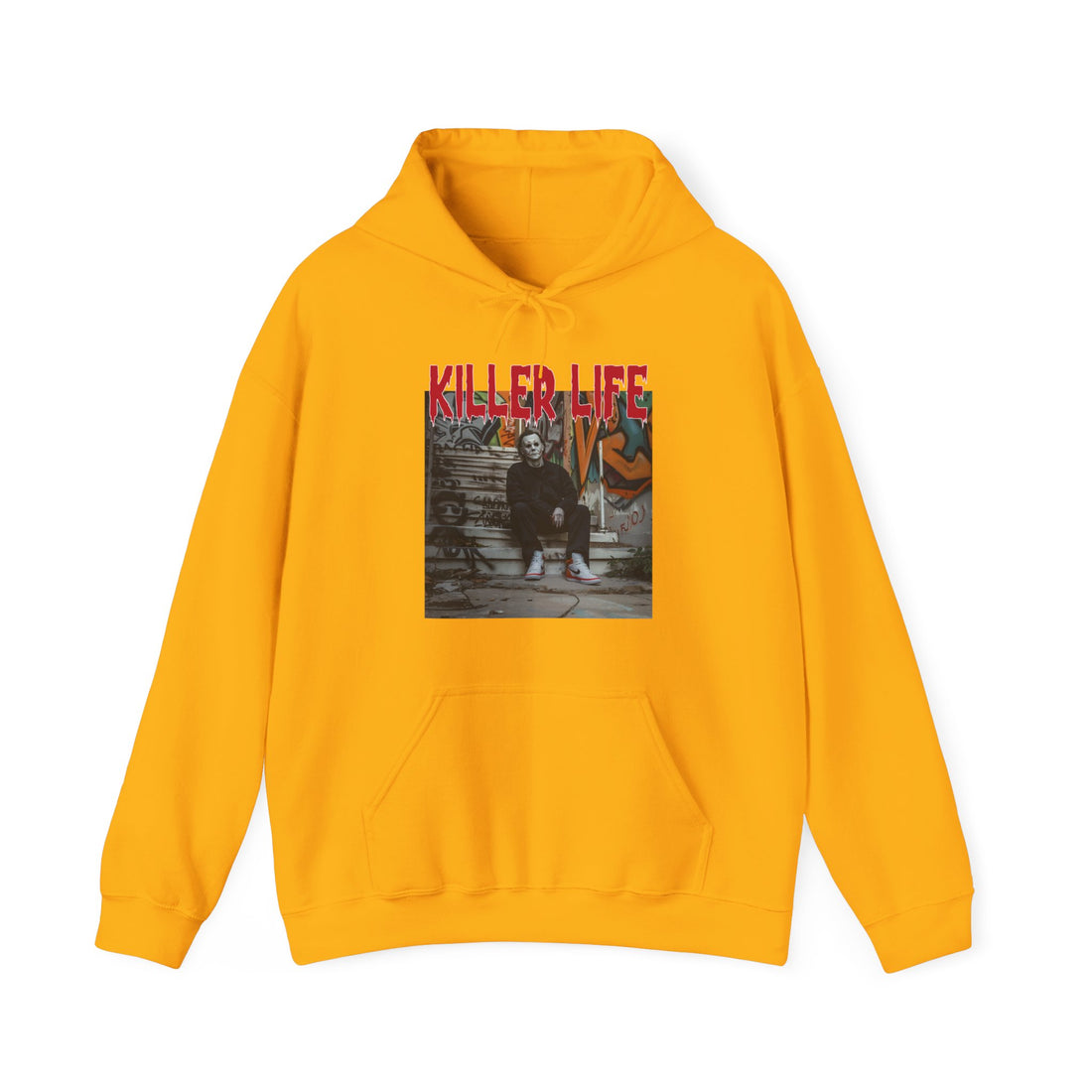 Killer Life Hoodie - Graphic Hoodie from Tee Utopia