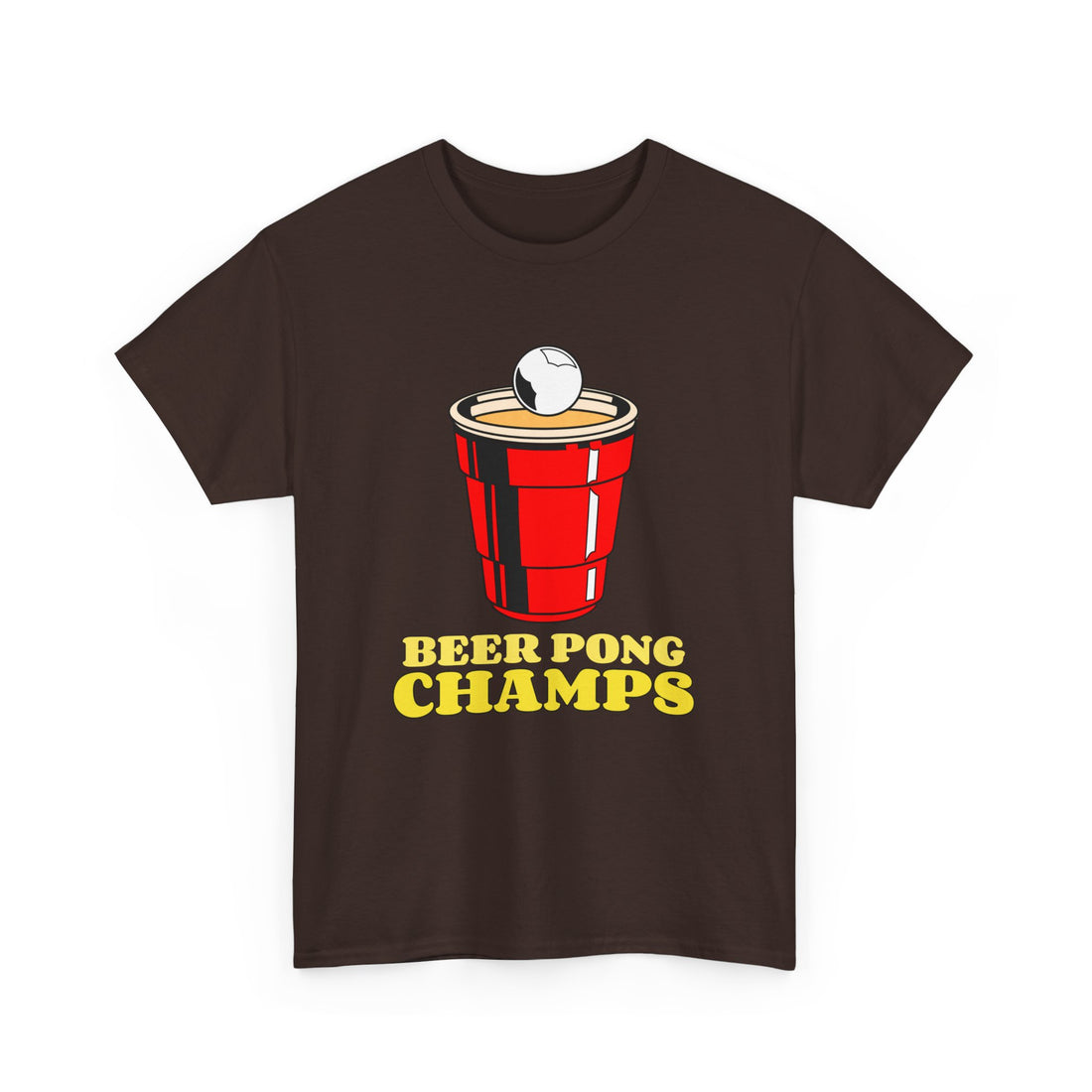 Beer Pong Champs  T-Shirt - Graphic T-Shirt from Tee Utopia