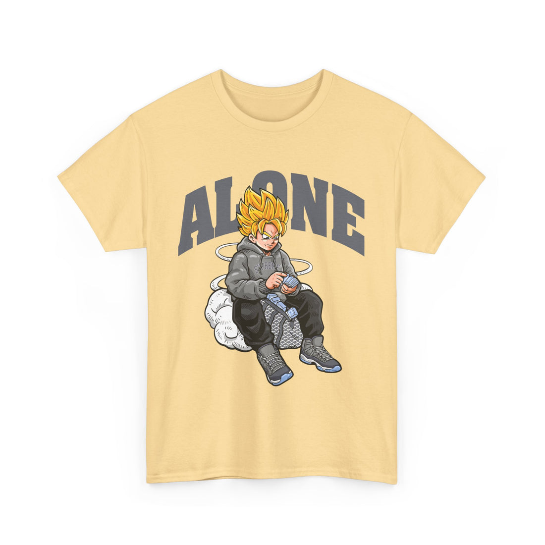 Alone T-Shirt - Graphic T-Shirt from Tee Utopia