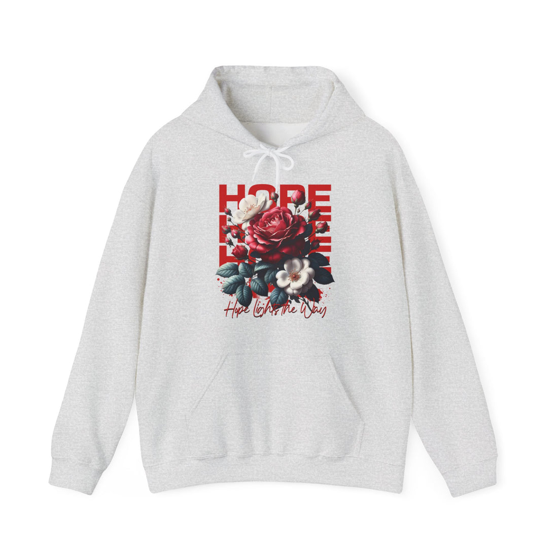 Hope Lights The Way Hoodie - Graphic Hoodie from Tee Utopia