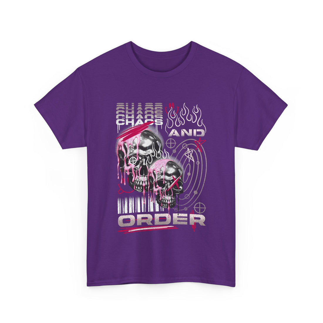 Chaos And Order T-Shirt - Graphic T-Shirt from Tee Utopia