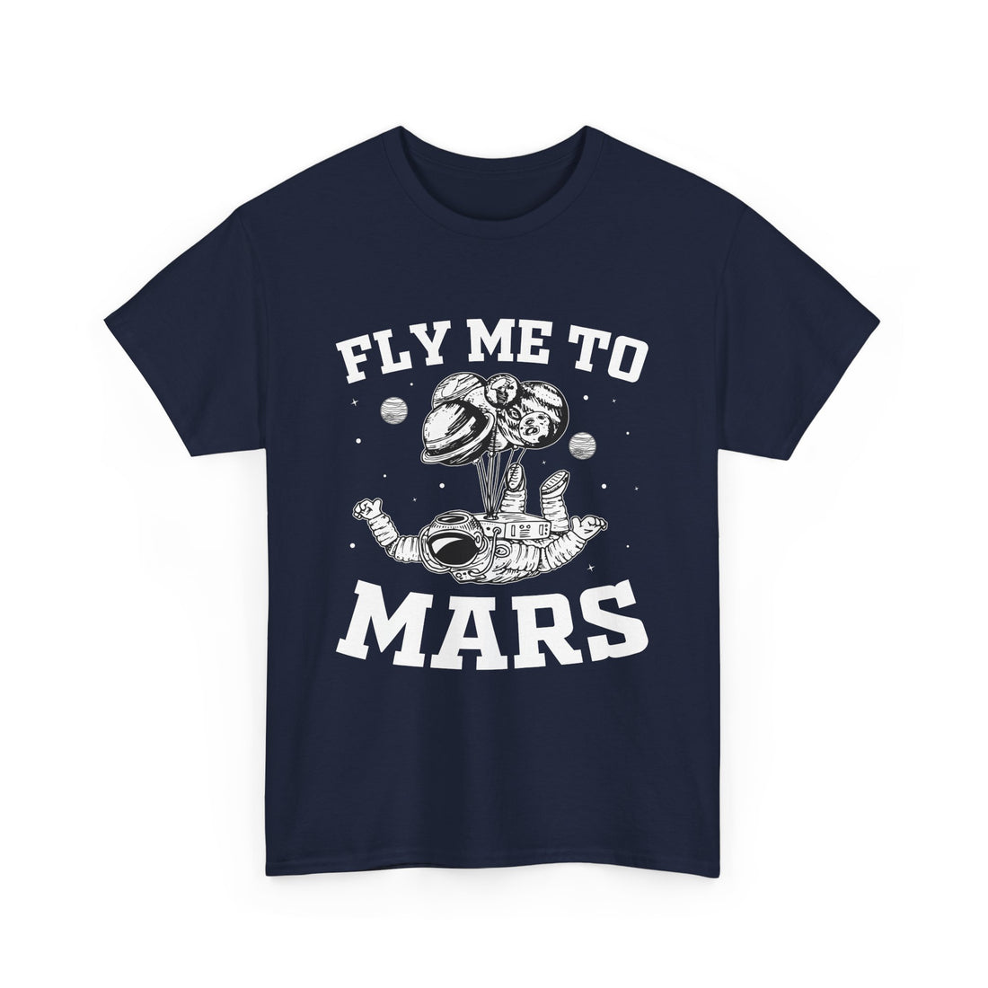 Fly Me To Mars  T-Shirt - Graphic T-Shirt from Tee Utopia