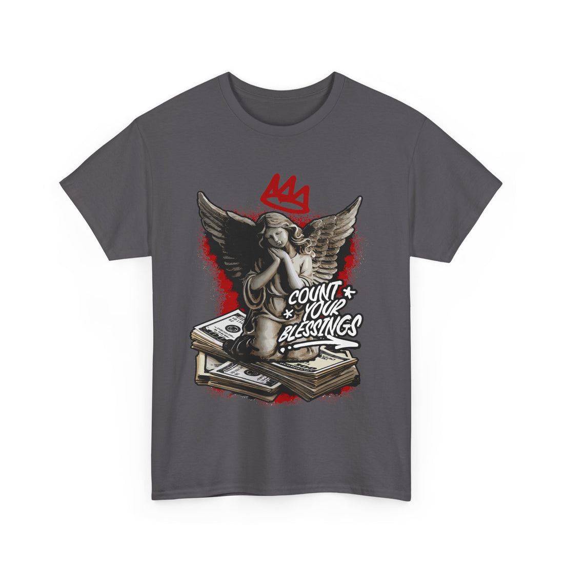 Count Your Blessings T-Shirt - Graphic T-Shirt from Tee Utopia