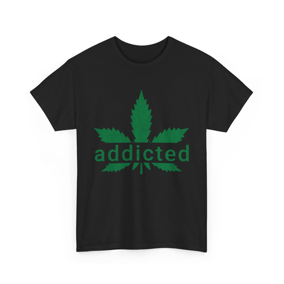 Addicted T-Shirt - Graphic T-Shirt from Tee Utopia