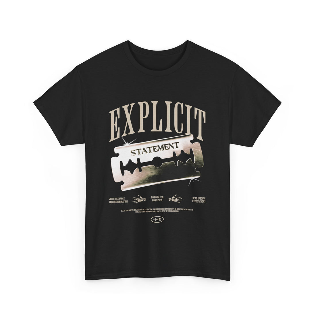 Explicit T-Shirt - Graphic T-Shirt from Tee Utopia